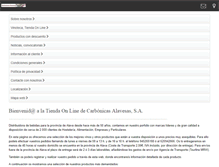 Tablet Screenshot of carbonicasalavesas.com